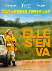 Cartel promocional de la película de Emmanuelle Bercot Elle s'en va, protagonizada por Catherine Deneuve